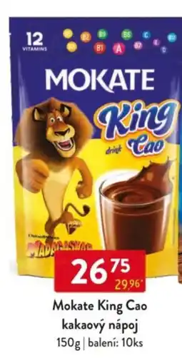 Qanto Mokate King Cao kakaový nápoj nabídka