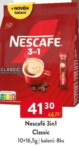 Qanto Nescafé 3in1 Classic nabídka