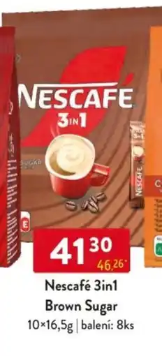 Qanto Nescafé 3in1 Brown Sugar nabídka
