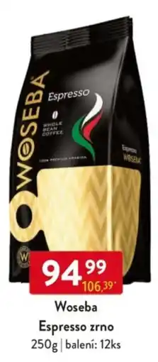 Qanto Woseba Espresso zrno nabídka