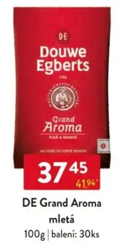 Qanto DE Grand Aroma mletá nabídka