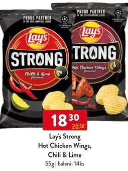 Qanto Lay's Strong Hot Chicken Wings, Chili & Lime nabídka