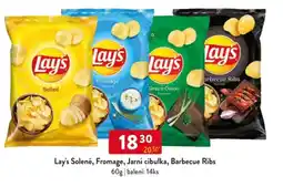 Qanto Lay's Solené, Fromage, Jarní cibulka, Barbecue Ribs nabídka