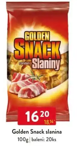 Qanto Golden Snack slanina nabídka