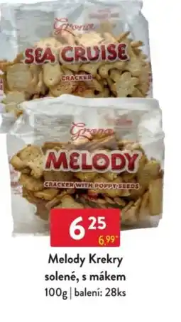 Qanto Melody Krekry solené, s mákem nabídka