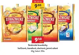 Qanto Strážnické brambůrky hořčicové, česnekové, slaninové, jemně solené nabídka