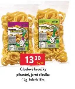 Qanto Cibulové kroužky pikantní, jarní cibulka nabídka