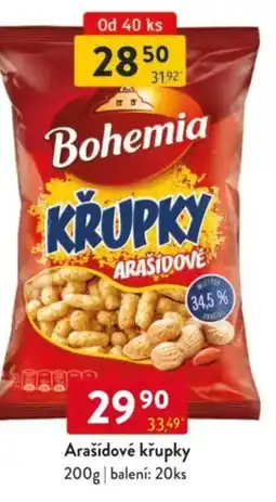 Qanto Bohemia Arašídové křupky nabídka