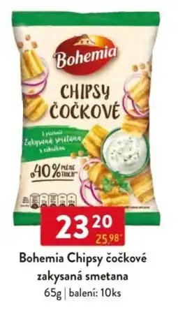 Qanto Bohemia Chipsy čočkové zakysaná smetana nabídka
