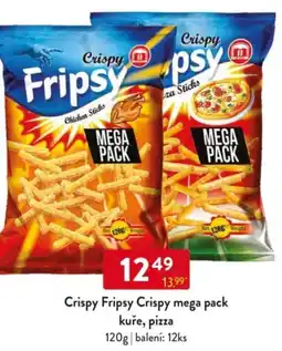Qanto Crispy Fripsy Crispy mega pack kuře, pizza nabídka