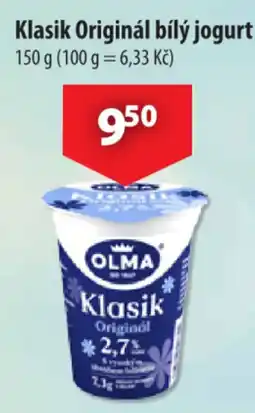 CBA Klasik originál bílý jogurt nabídka