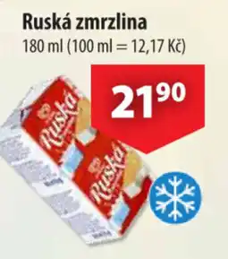 CBA Ruská zmrzlina nabídka