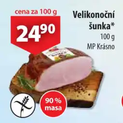 CBA Velikonoční šunka nabídka