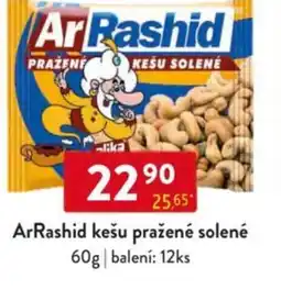 Qanto ArRashid kešu pražené solené nabídka