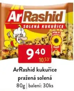 Qanto ArRashid kukuřice pražená solená nabídka