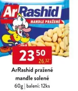 Qanto ArRashid pražené mandle solené nabídka