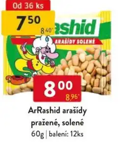 Qanto ArRashid arašídy pražené, solené nabídka