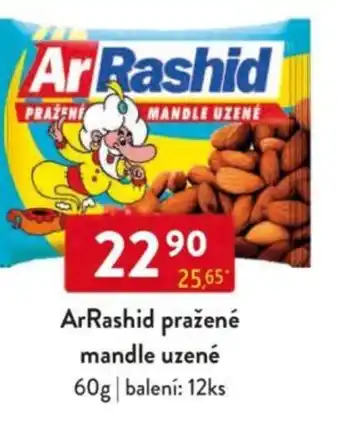 Qanto ArRashid pražené mandle uzené nabídka
