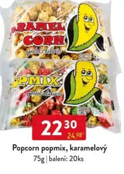 Qanto Popcorn popmix, karamelový nabídka