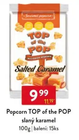 Qanto Popcorn TOP of the POP slaný karamel nabídka
