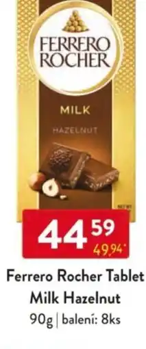Qanto Ferrero Rocher Tablet Milk Hazelnut nabídka