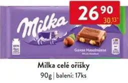 Qanto Milka celé oříšky nabídka