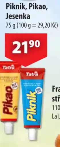 CBA Piknik, pikao, jesenka nabídka