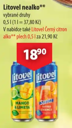 CBA LITOVEL Nealko nabídka