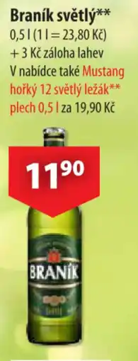CBA BRANÍK Světlý nabídka