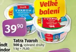 COOP TIP TATRA Tvaroh nabídka