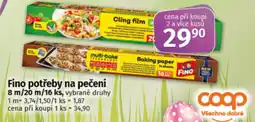 COOP TIP Fino potřeby na pečení nabídka