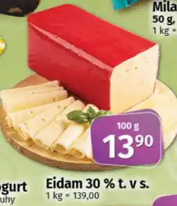COOP TIP Eidam 30% t. vs. nabídka
