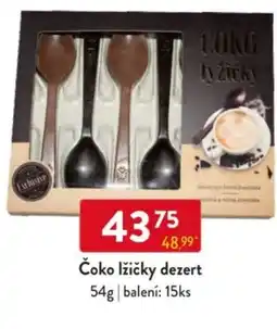 Qanto Čoko lžičky dezert nabídka
