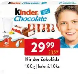 Qanto Kinder čokoláda nabídka