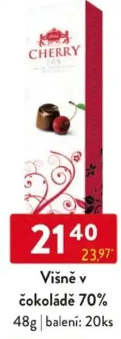 Qanto Višně v čokoládě 70% nabídka