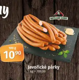 COOP TIP Javořické párky nabídka