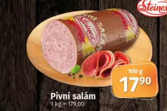 COOP TIP Pivní salám nabídka