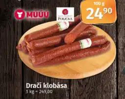 COOP TIP Dračí klobása nabídka