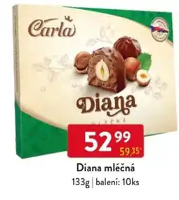 Qanto Diana mléčná nabídka