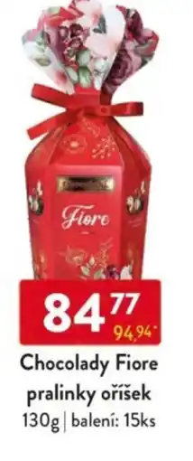 Qanto Chocolady Fiore pralinky oříšek nabídka