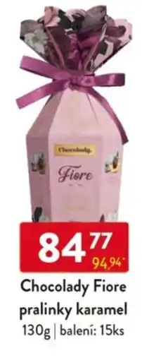 Qanto Chocolady Fiore pralinky karamel nabídka