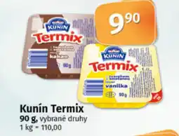 COOP TIP KUNÍN Termix nabídka