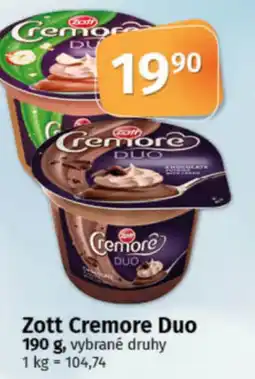COOP TIP ZOTT Cremore duo nabídka