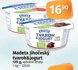 COOP TIP MADETA Jihočeský tvaroh&jogurt nabídka
