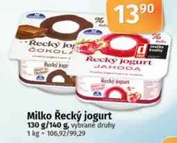 COOP TIP MILKO Řecký jogurt nabídka