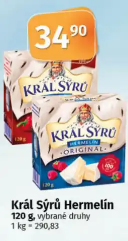 COOP TIP KRÁL SÝRŮ Hermelín nabídka