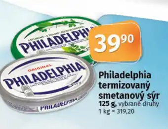 COOP TIP PHILADELPHIA Termizovaný smetanový sýr nabídka