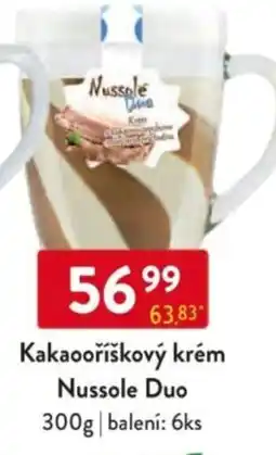 Qanto Kakaooříškový krém Nussole Duo nabídka