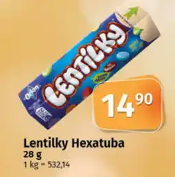 COOP TIP LENTILKY Hexatuba nabídka