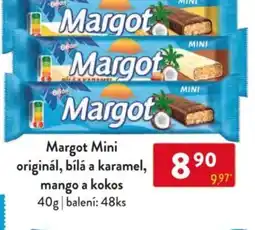 Qanto Margot Mini originál, bílá a karamel, mango a kokos nabídka
